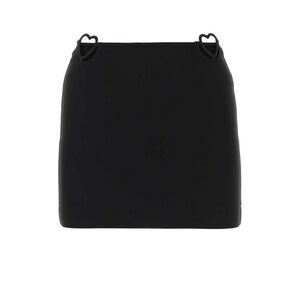 NENSI DOJAKA Strappy Detail Mini Skirt Women BLACK Skirts
